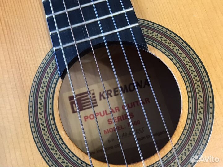 Классическая гитара Кремона / Kremona 3/4 Болгария