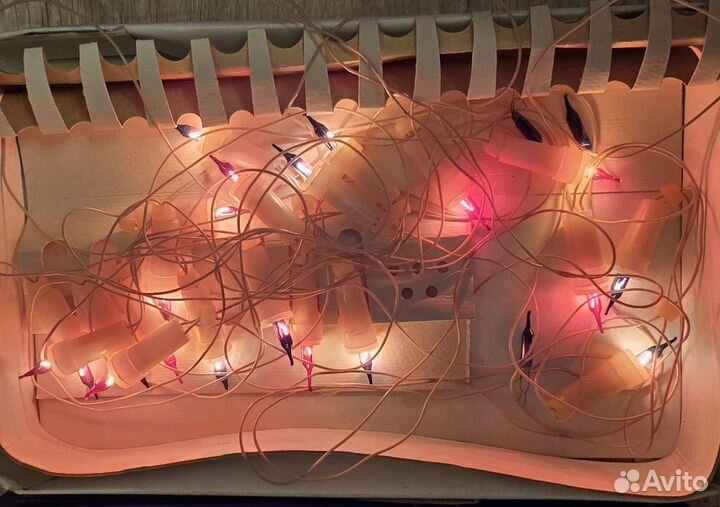 Елочная гирлянда СССР Огниво