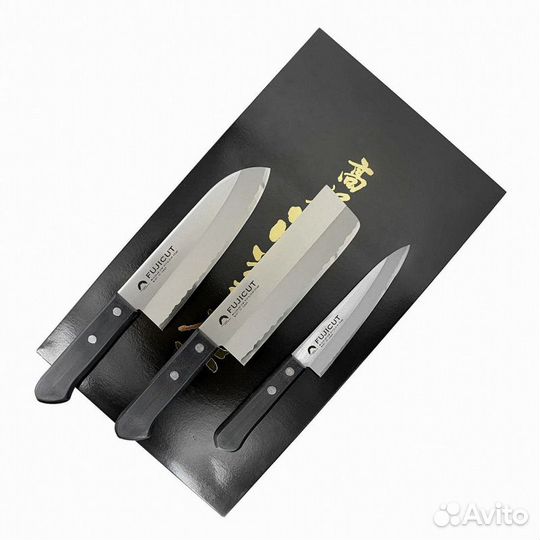 Набор из 3 кухонных ножей Fuji Cutlery TJ-giftset