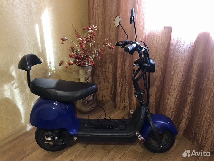 Электросамокат с сиденьем взрослый