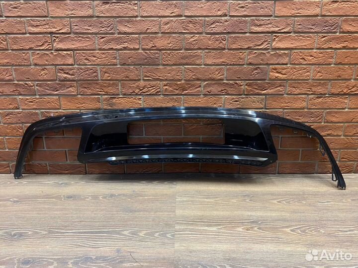 Диффузор заднего бампера Vw Tiguan Highline 17-20