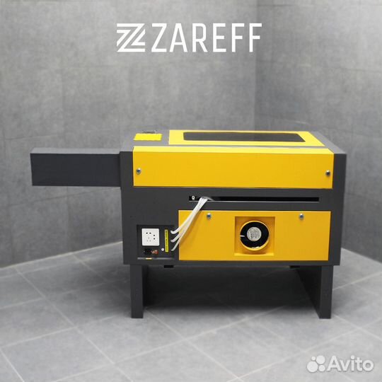 Лазерный станок Zareff Ruida 600х400мм 60x40 130W