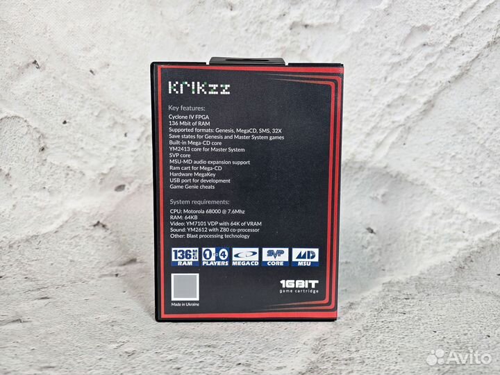 Игровой картридж Everdrive Pro by Krikzz для Sega