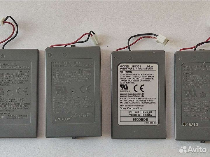 Аккумулятор джойстика PS3 Lip 1359/Lip1472