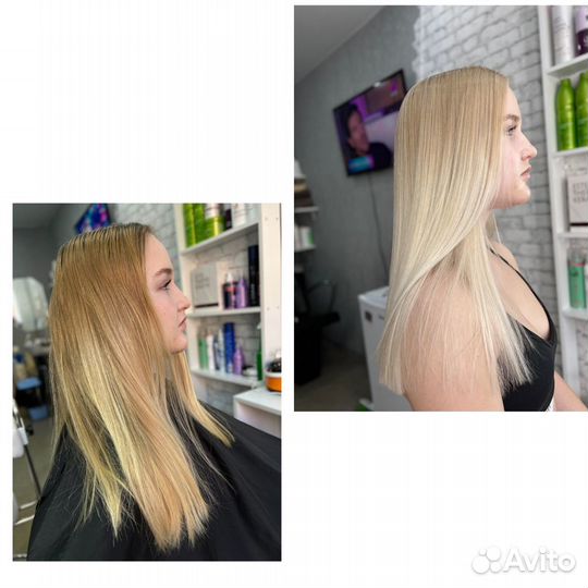 Окрашивание волос