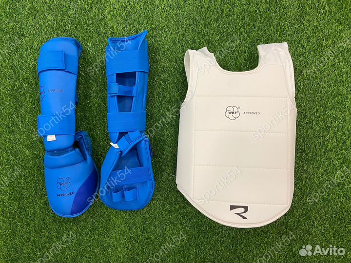 Карате фкр WKF Кимоно, защита ног, жилет, рук