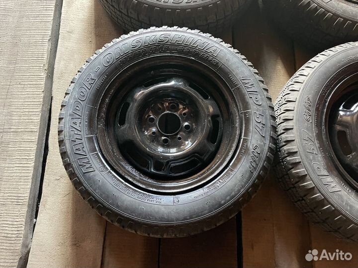 Колеса шипованные 175/70/13 на Ваз