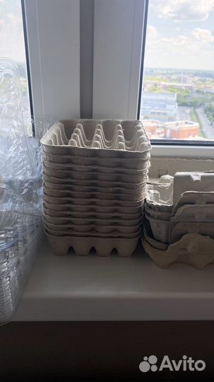 Контейнеры из-под яиц