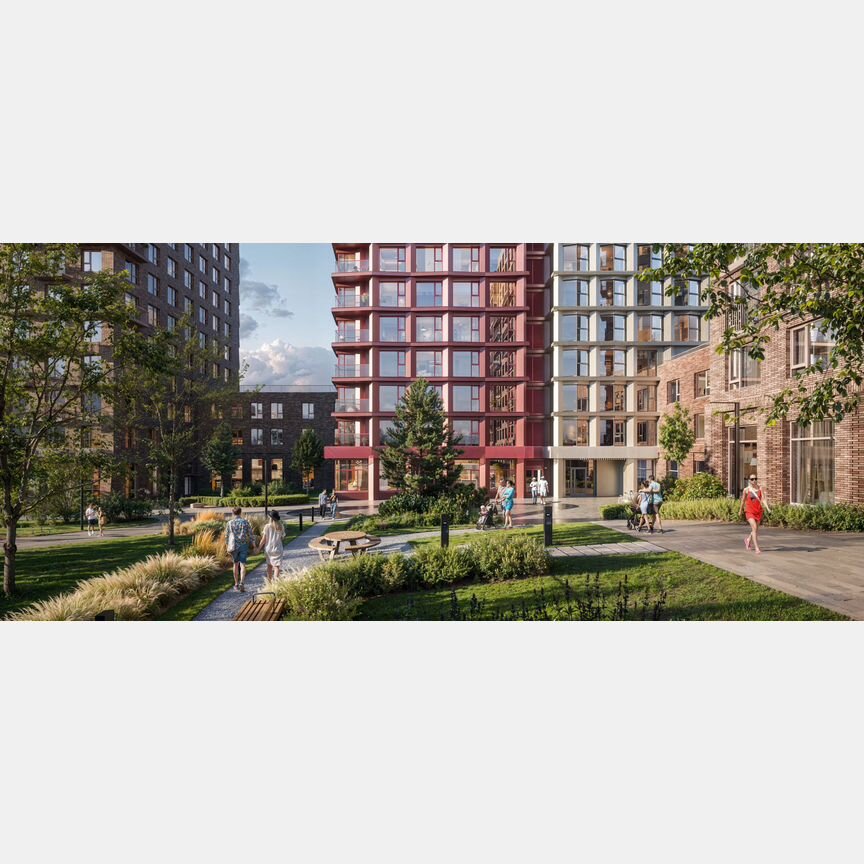 2-к. квартира, 52,9 м², 2/25 эт.