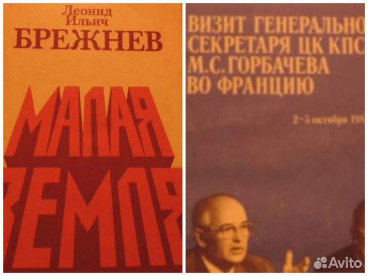 Визит М.С.Горбачева во Францию.1985. Брежнев Малая