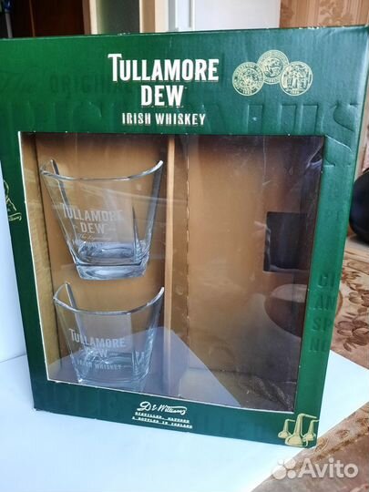 Бокалы от ирландского виски Tullamore Dew
