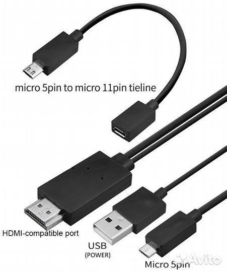 MHL-hdmi медиа-адаптер SH-503