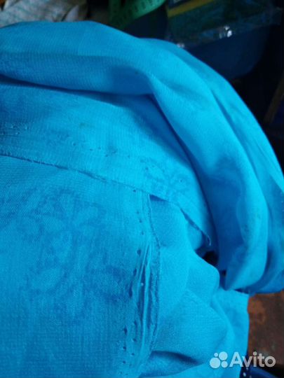 Отрез шелковой ткани