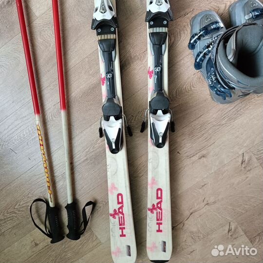 Горные лыжи комплект женский head