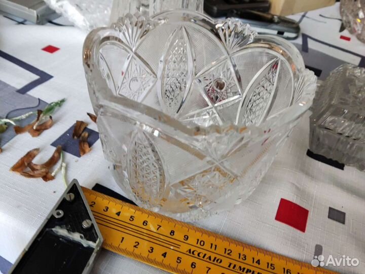 Ваза хрустальная, СССР