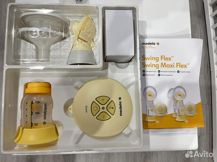 Молокоотсос электрический двойной Medela Swing