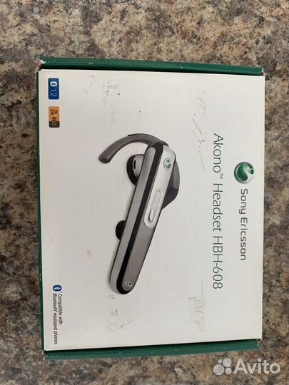 Bluetooth гарнитура Sony Ericsson headset HBH-608