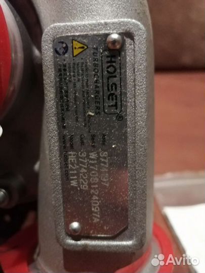 Турбокомпрессор HE211W Евро5 (ISF2.8) Next