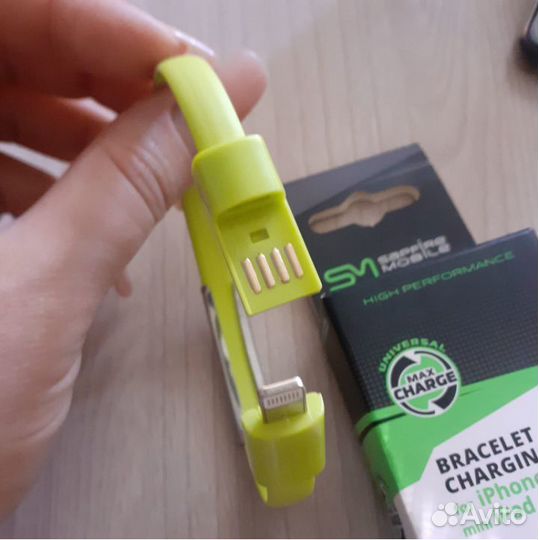 Кабель-браслет для iPhone 5/5s/5c/6+ и iPad новый