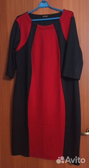 Платье трикотажное