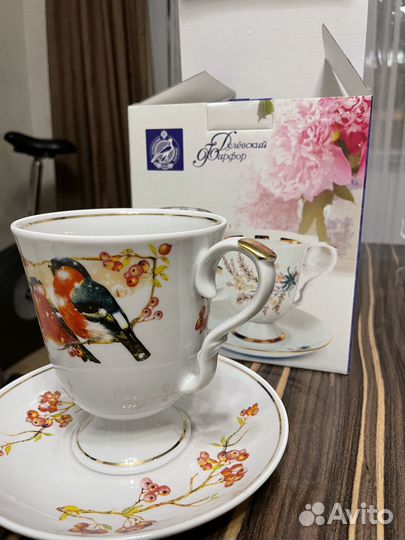 Чайная пара фарфор
