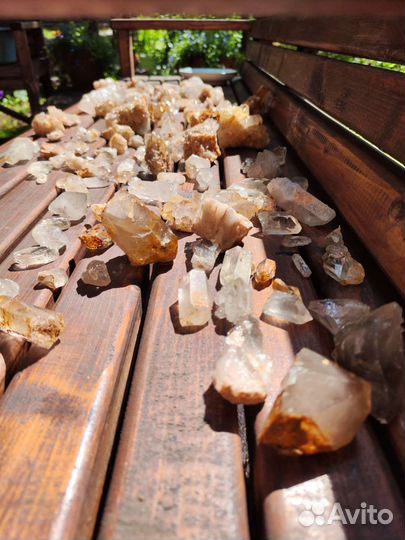 Горный хрусталь друзы кристаллы.Кварц.пирит.гранат