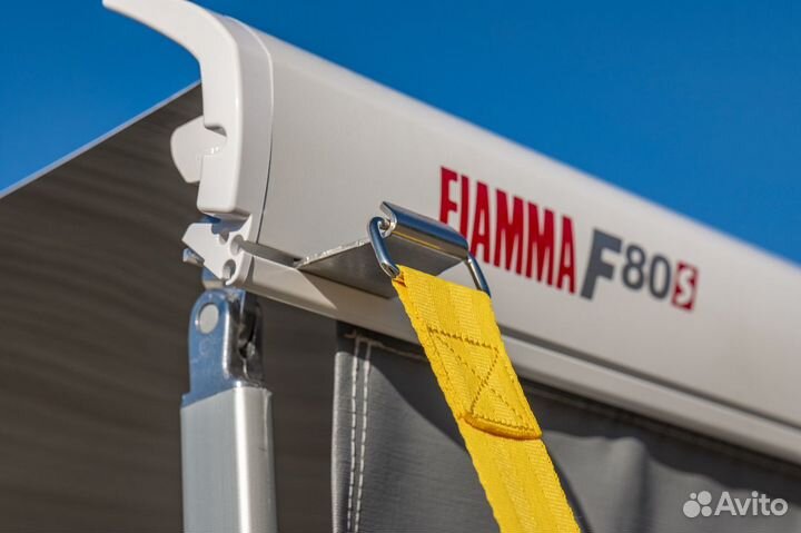 Штормовая растяжка для маркизы желтая Fiamma