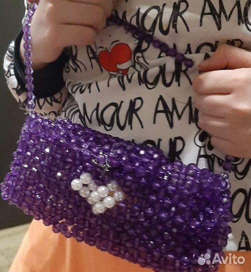 Сумка из бусин