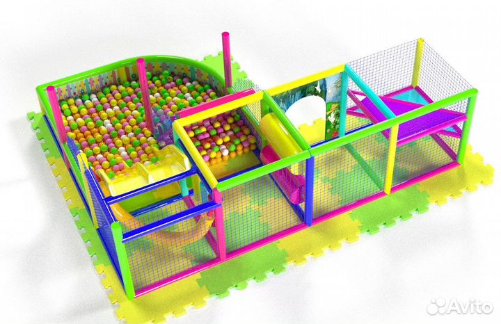 Детский лабиринт для игровой комнаты