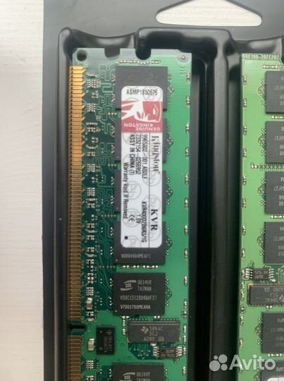 Оперативная память Kingston DDR2 1Gb PC2-3200 400M