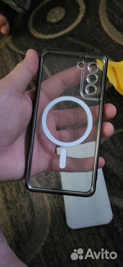 С функцией магсейф чехол Samsung S21 Защита камеры