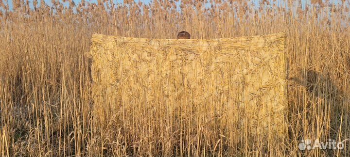 Маскировочная сеть 3*1,5м. Цвета- камыш и лес