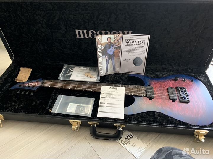 Schecter USA Custom Keith Merrow 7