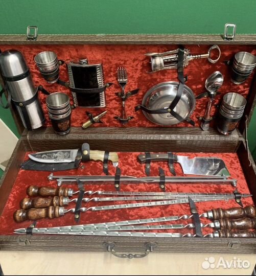 Шашлычный набор с термосом VIP