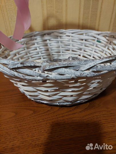 Корзинка плетенная