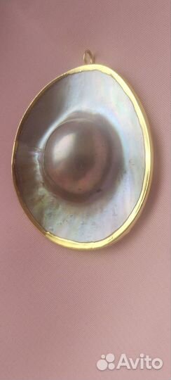 Кулон перламутр жемчуг