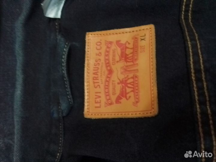 Джинсовая куртка мужская levis