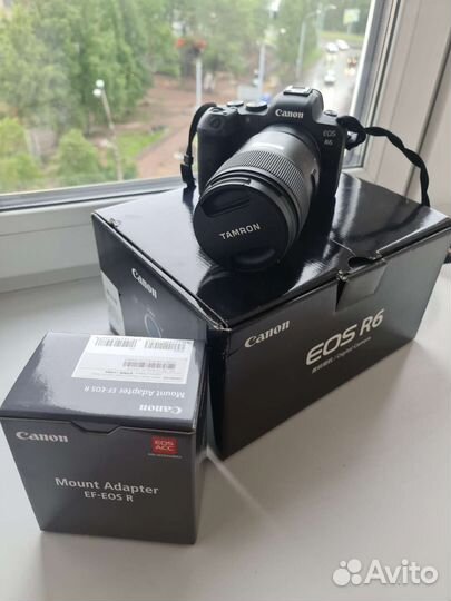 Фотоаппарат canon eos r6