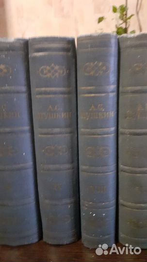 Сборник сочинений Пушкина А.С., 10 т