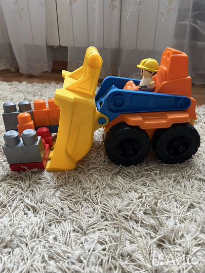 Экскаватор пластмассовый