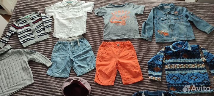 Детская одежда пакетом для мальчиков,2-3года