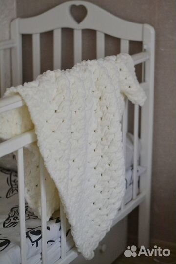 Плед детский плюшевый