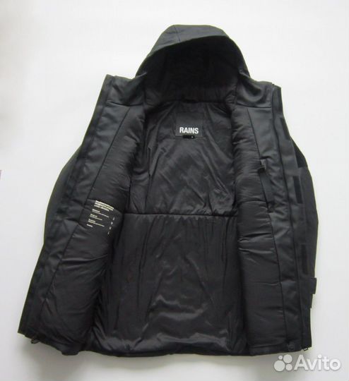 Парка Rains Glacial Parka Black