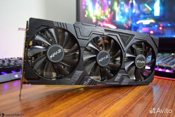 Видеокарта kfa2 rtx 2070 super ex gamer black