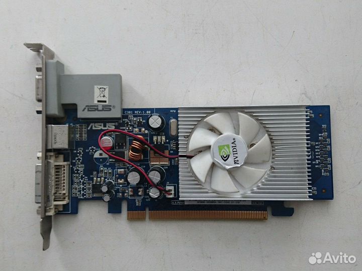 Видеокарты NVidia GeForce 6600, 7300gs, 8600gt