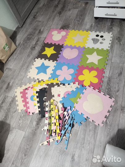 Детский коврик пазл
