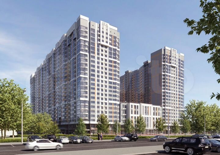 Квартира-студия, 23,2 м², 21/25 эт.