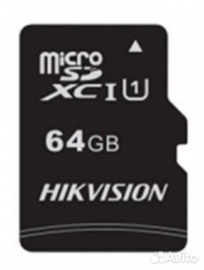 Карта памяти sd card Hikvision 64 гб