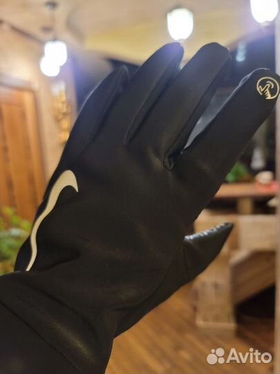 Рефлективные перчатки Nike drill с тач скрин