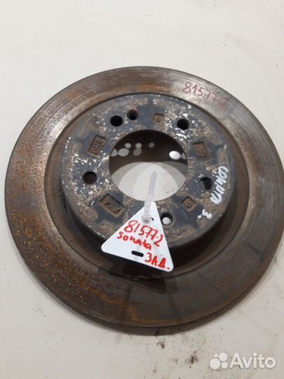 Тормозной диск задний (Hyundai Sonata viii DN8)